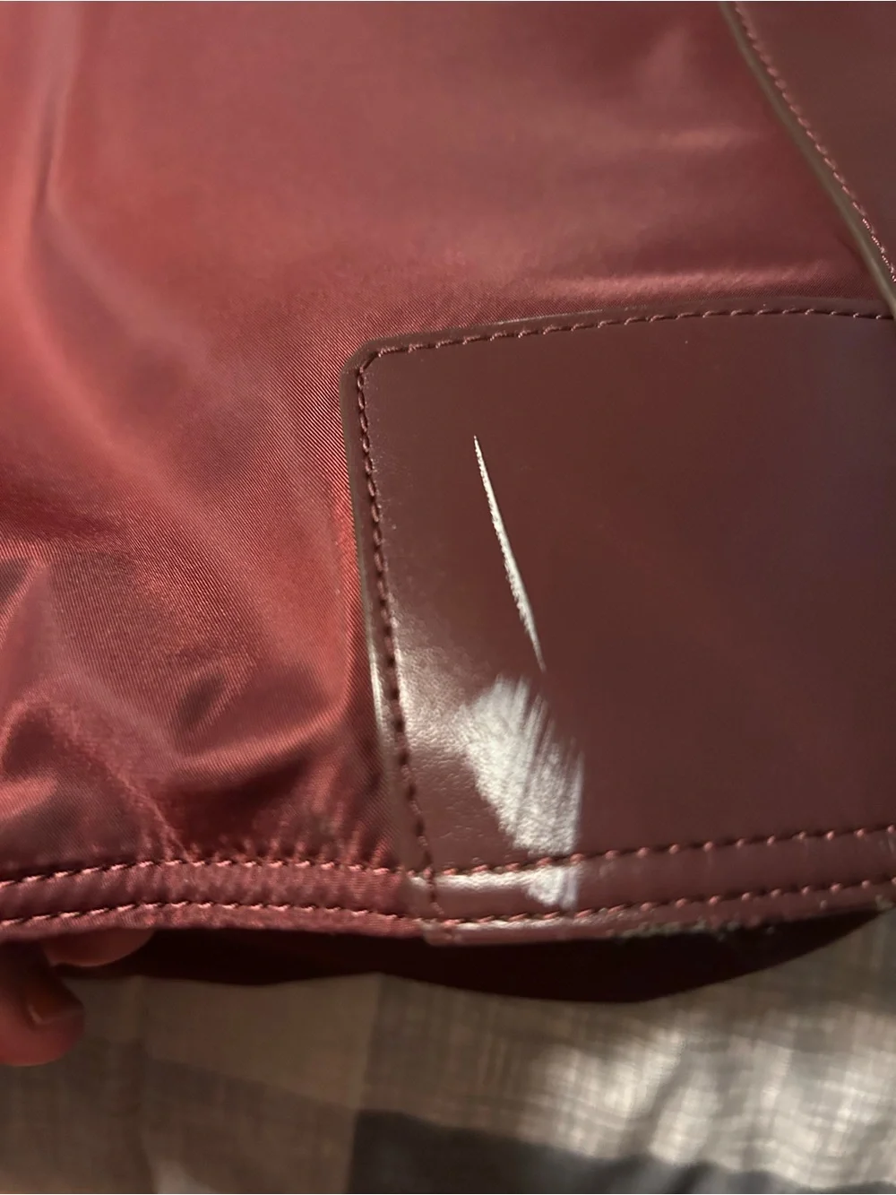 Tory Burch Bordeaux large Tote with Logo Medallion